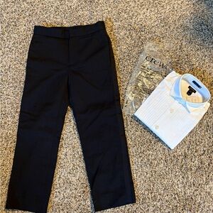 Crewcuts White Ludlow Tuxedo  Shirt